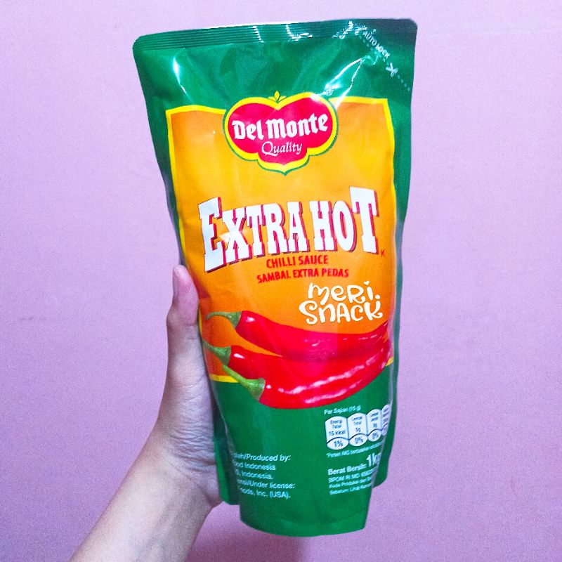 

Del Monte Saus Sambal Extra Pedas 1Kg / Extra Hot Delmonte