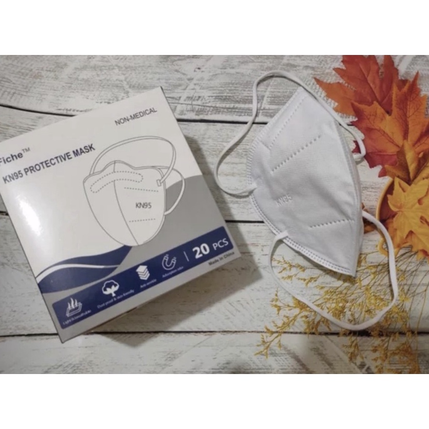 MASKER PREMIUM MURAH MASKER DEWASA KN95 FICHE HEADLOOP