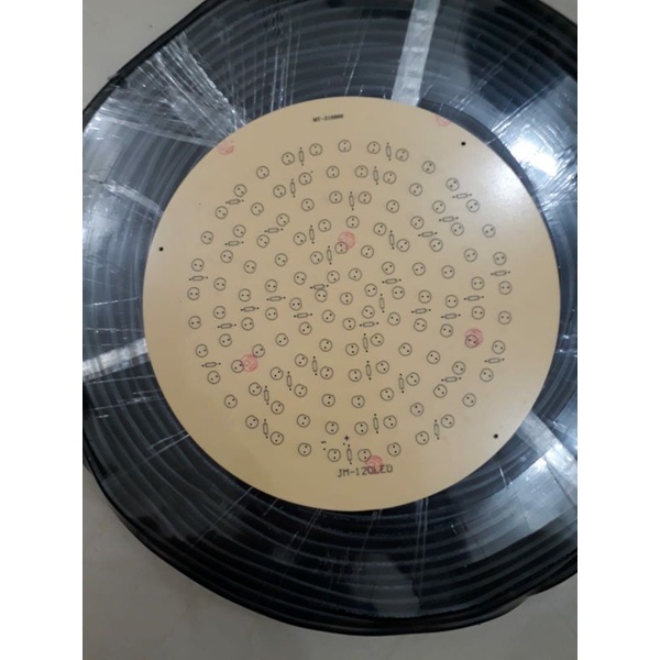 Pcb Bulat 20cm papan pcb lampu traffik led jumlah 120led jual per/10pcs