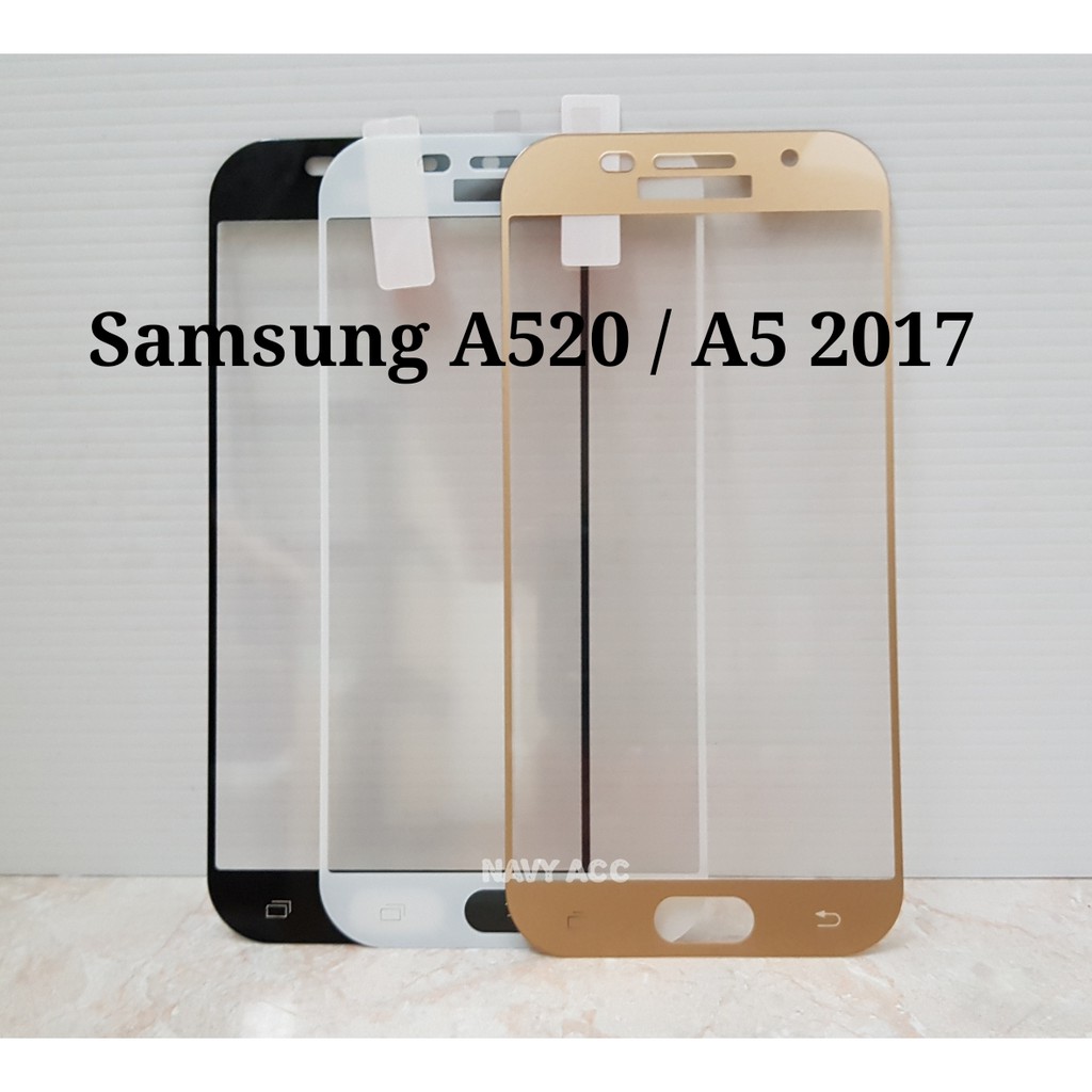 Tempered Glass Warna Samsung A5 2017 - Color A520