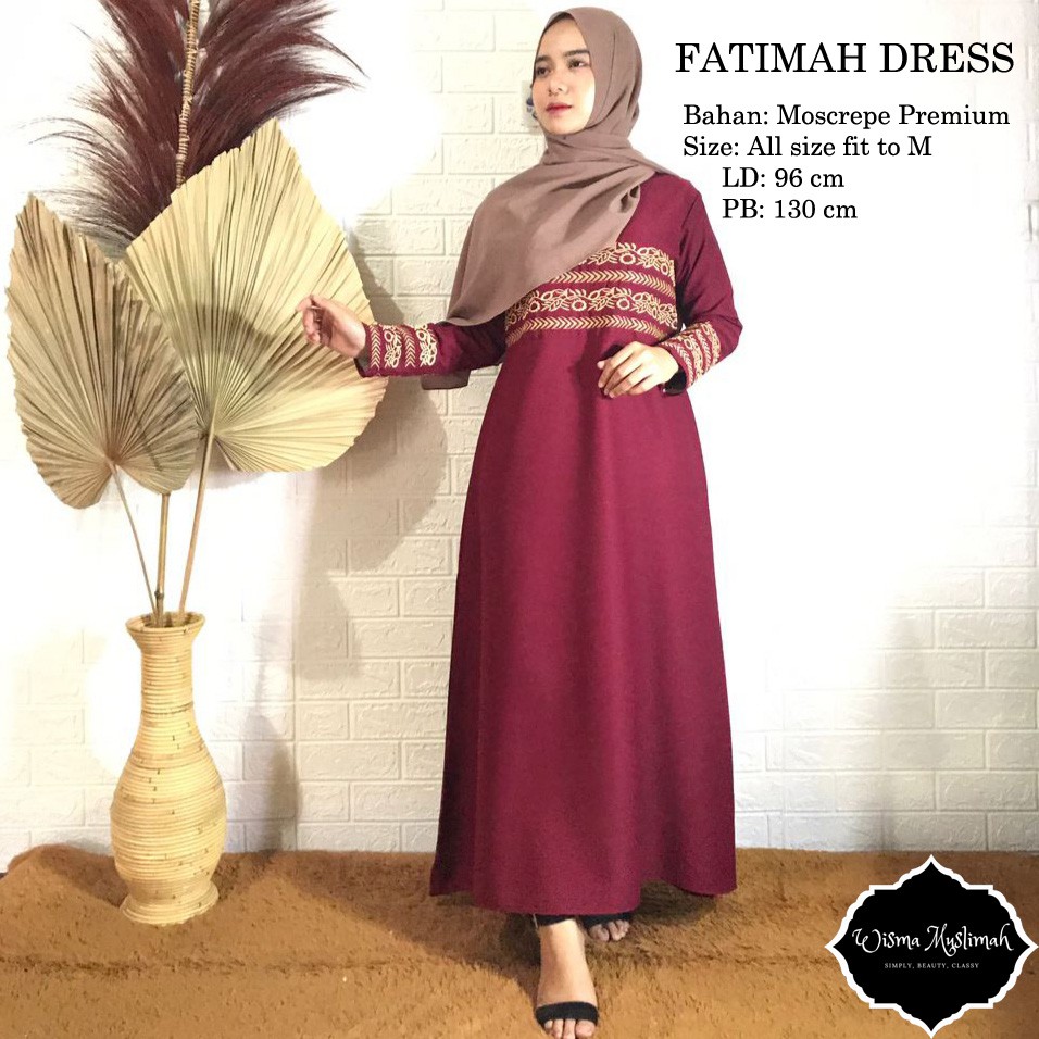 Fatimah Dress (Gamis Fatimah)