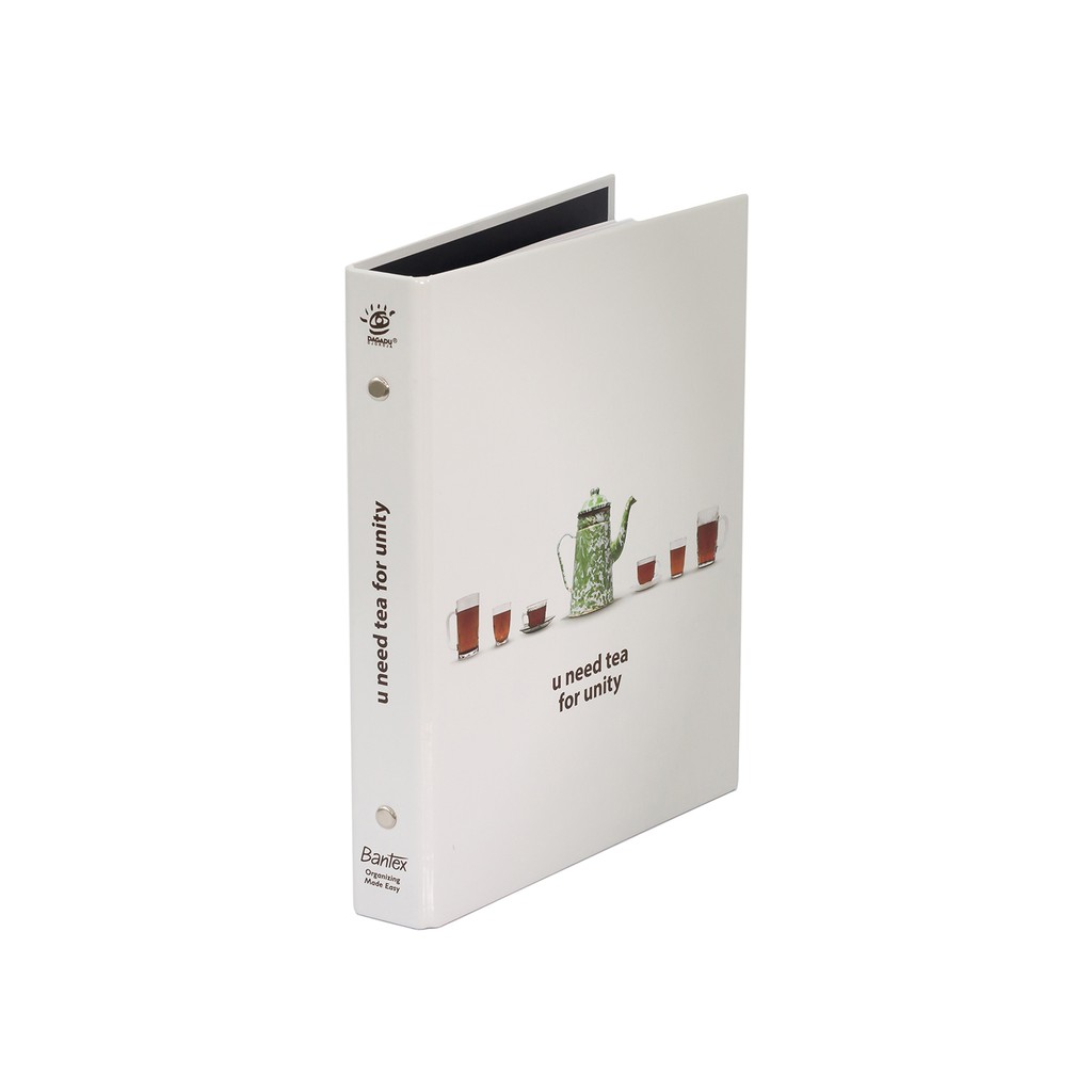 

Bantex Multiring Binder Dagadu 20 Ring 25mm A5 U Need Tea- Ref.1329 07