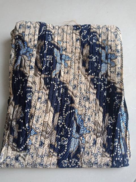 ROK SPAN PLISKET MOTIF BAHAN ADEM LP 56-120 pb 95 Cm