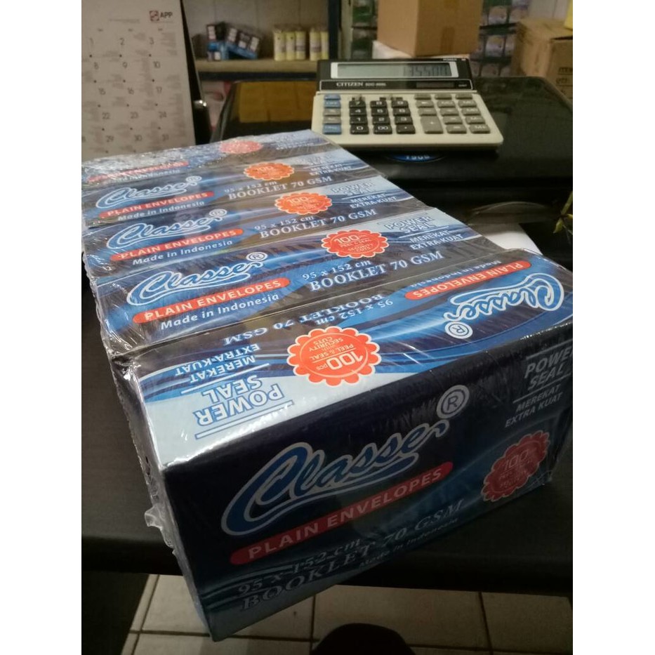 

Amplop clase polos 104