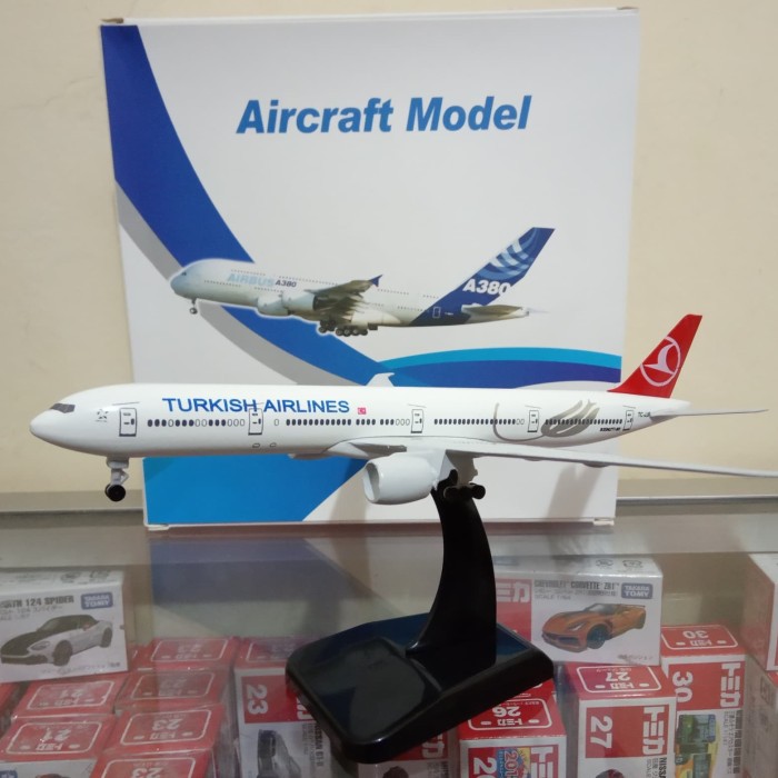Diecast Pesawat Turkish Airlines miniatur pesawat terbang original harga murah