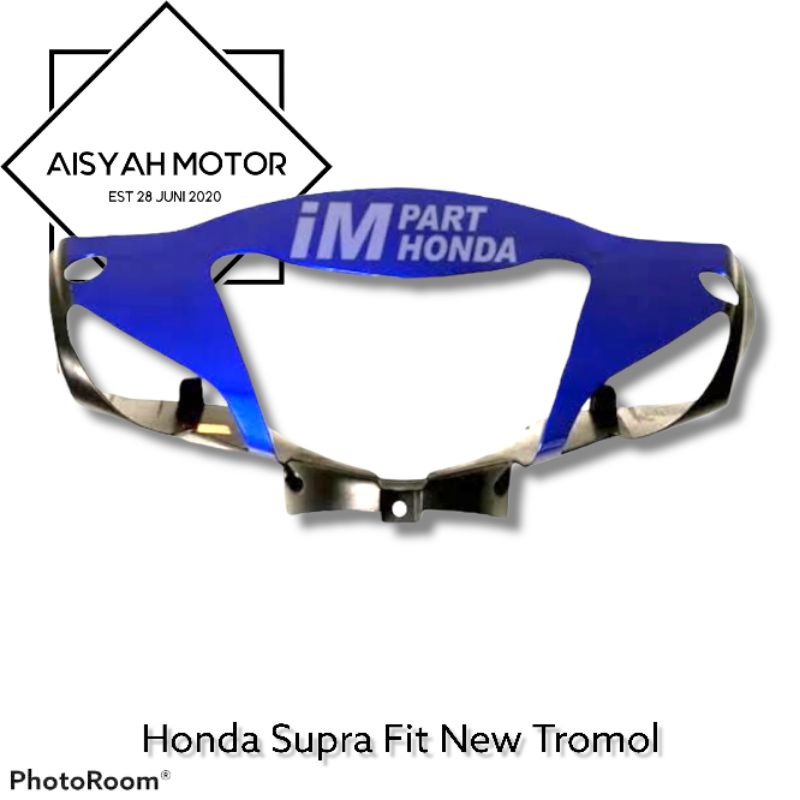 Bodi Halus Honda Supra Fit New Tromol Warna Biru Silver