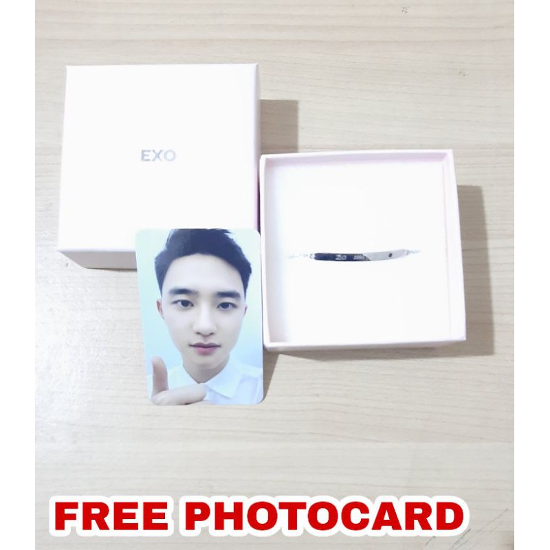 [BOOKED] READY BIRTHDAY BRACELET EXO D.O. DO KYUNGSOO free official PHOTOCARD D.O