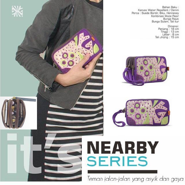 dompet hp 3 resleting Mudagaya Nearby Murah