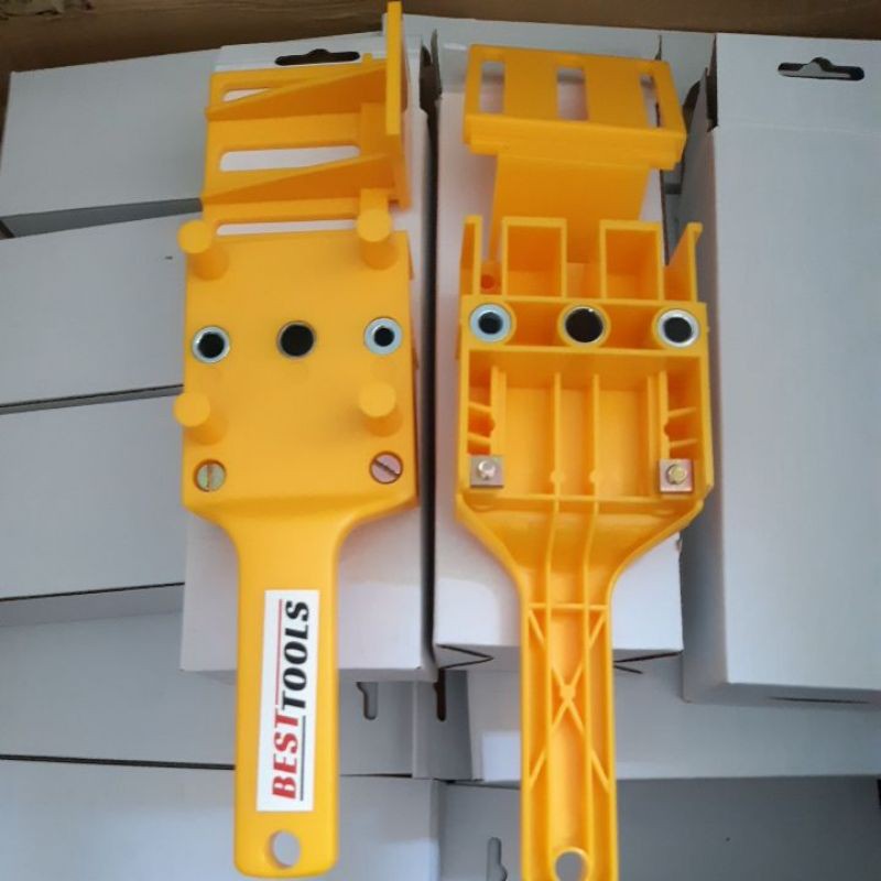 Dowel Jig / Alat pelubang Bantu Bor Lubang Dowel Penyambungan kayu