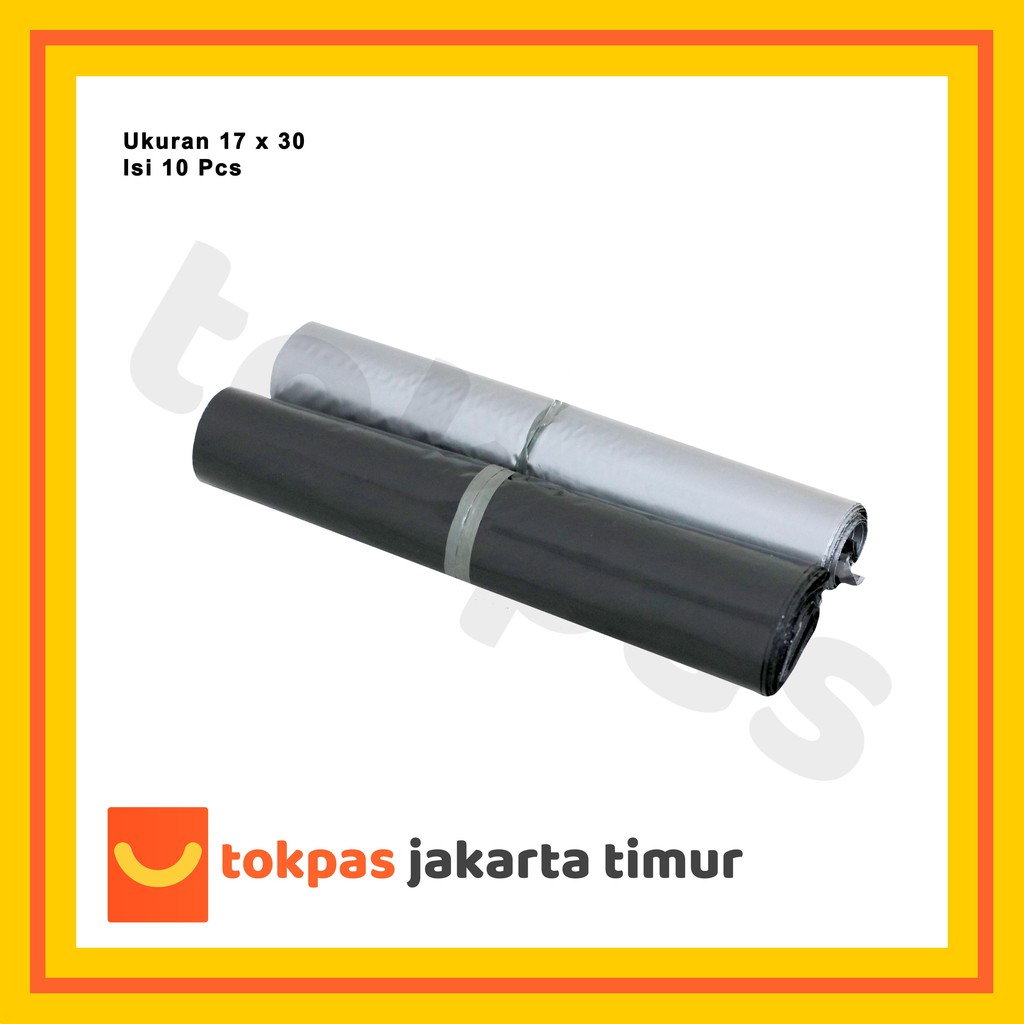 

Plastik Polymailer 17 x 30 Isi 10 pcs Plastik Packing Warna