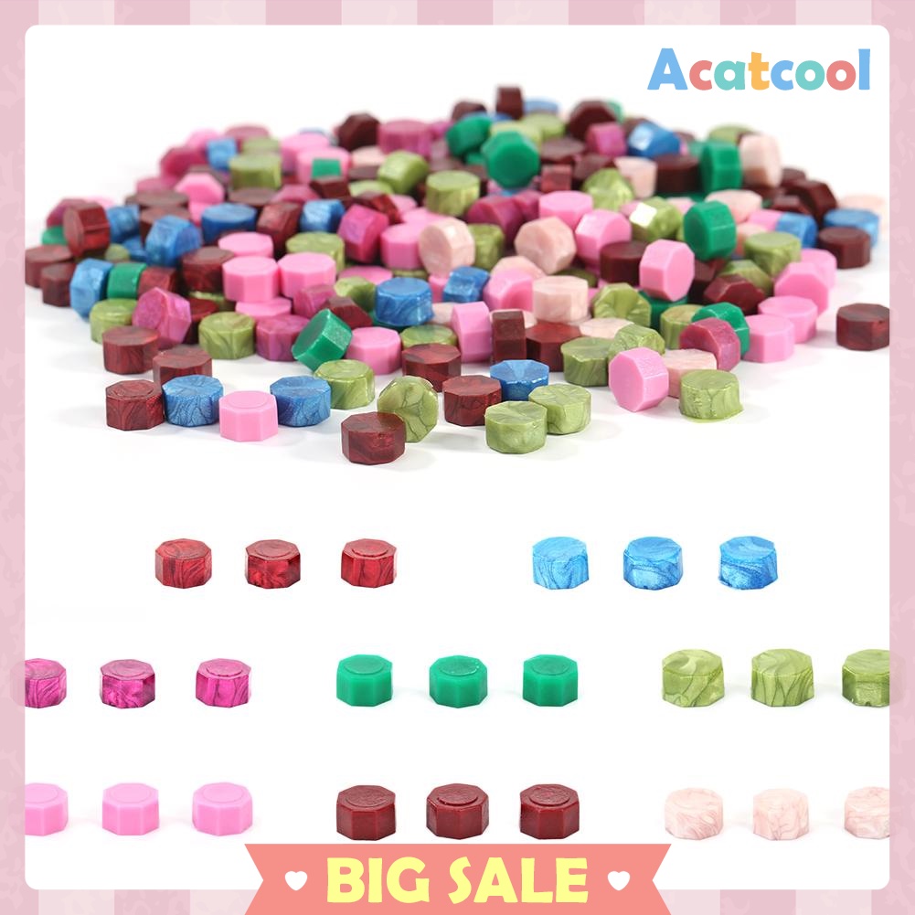 100pcs Retro Vintage Sealing Wax Granule for Stamping Album Envelope Letter