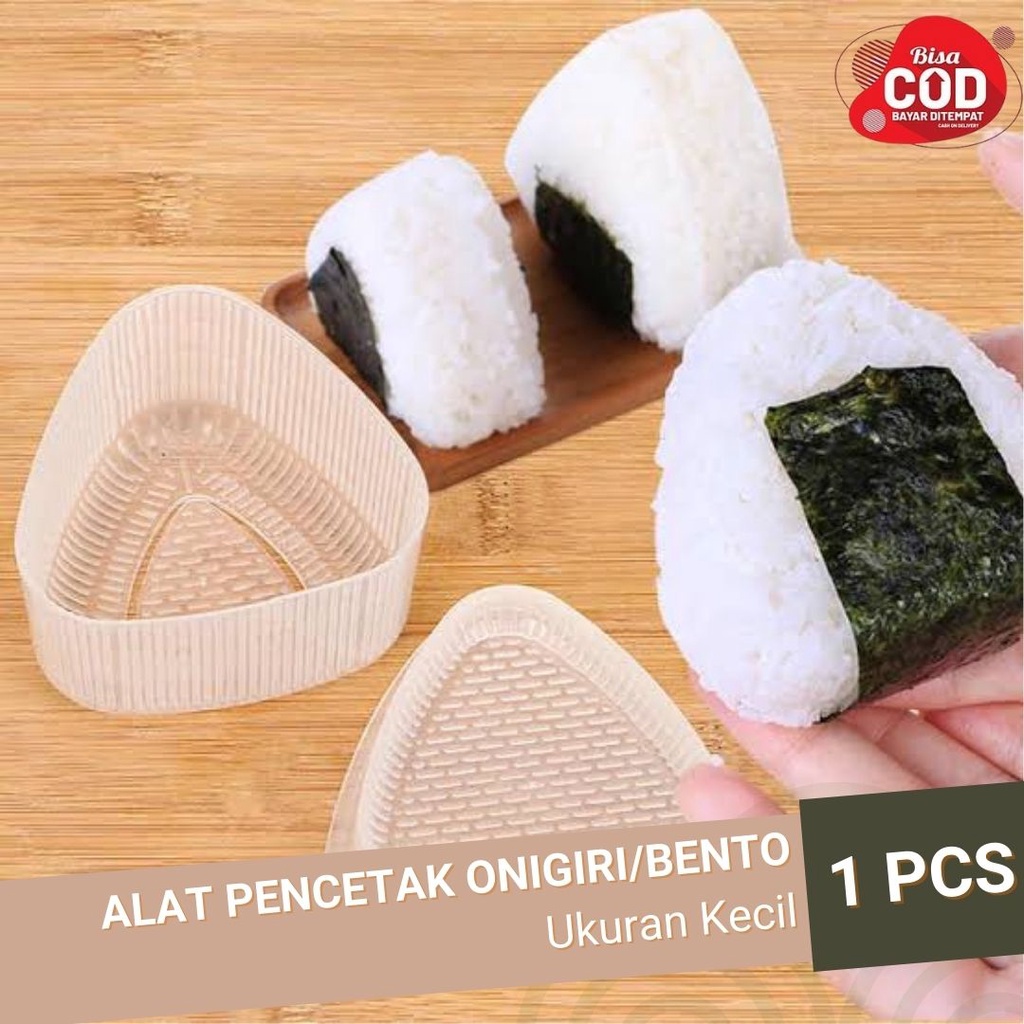 Cetakan Onigiri 1 pcs &amp; 2 pcs - Onigiri Mold - Cetakan Bento