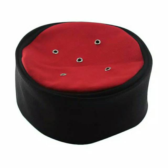 Peci Songkok Kopiah Maiyah Cak Nun - Hitam Atas Merah - Aneka Warna - Nahdlatul Ulama Muhammadiyah