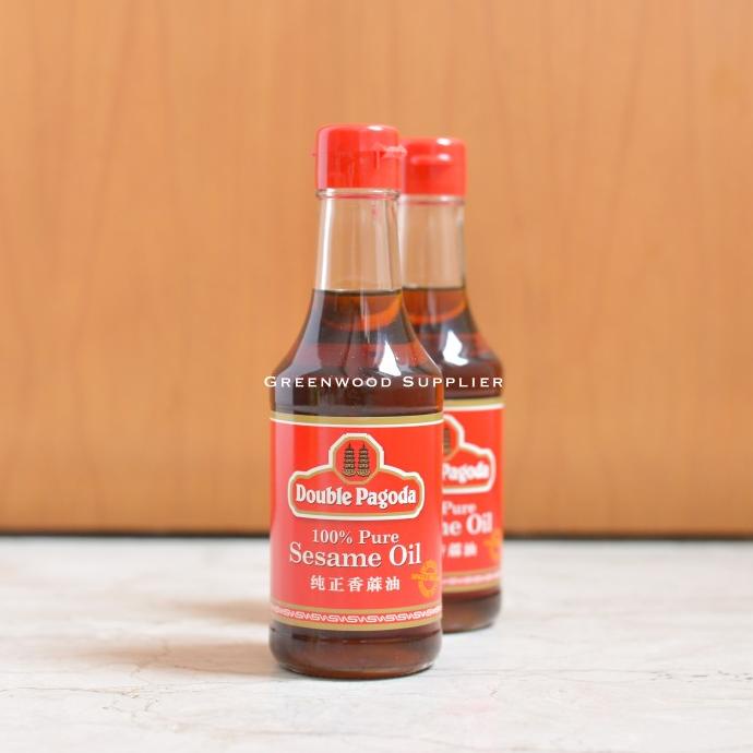 

Double Pagoda Pure Sesame Oil / Minyak Wijen - 250ML