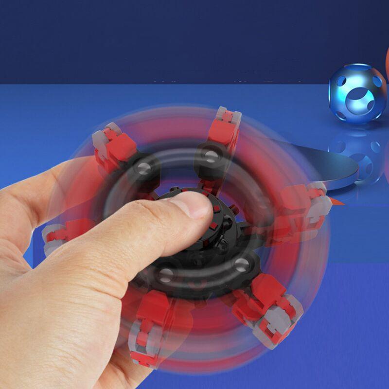 COD✅ Mainan Fidget Spinner Robot Transformer Terbaru Mainan Penghilang Stress Deformable Transformer Spinner  Z018