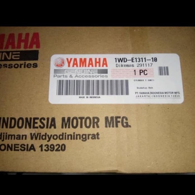 BLOK SEHER R25 R25  MT 25 ASLI ORI YAMAHA 1WD E1311 10