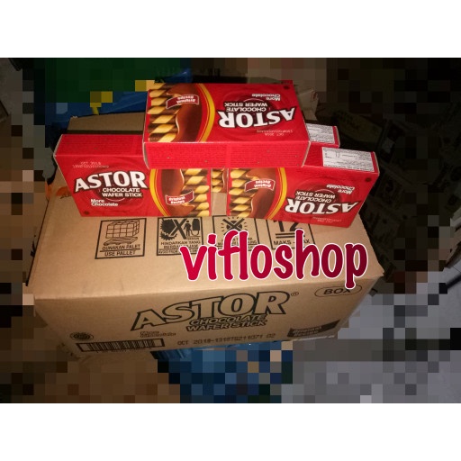 

Wafer-Biskuit- Mayora Astor Chocolate Wafer Stick Kemasan Box 40 Gram -Biskuit-Wafer.