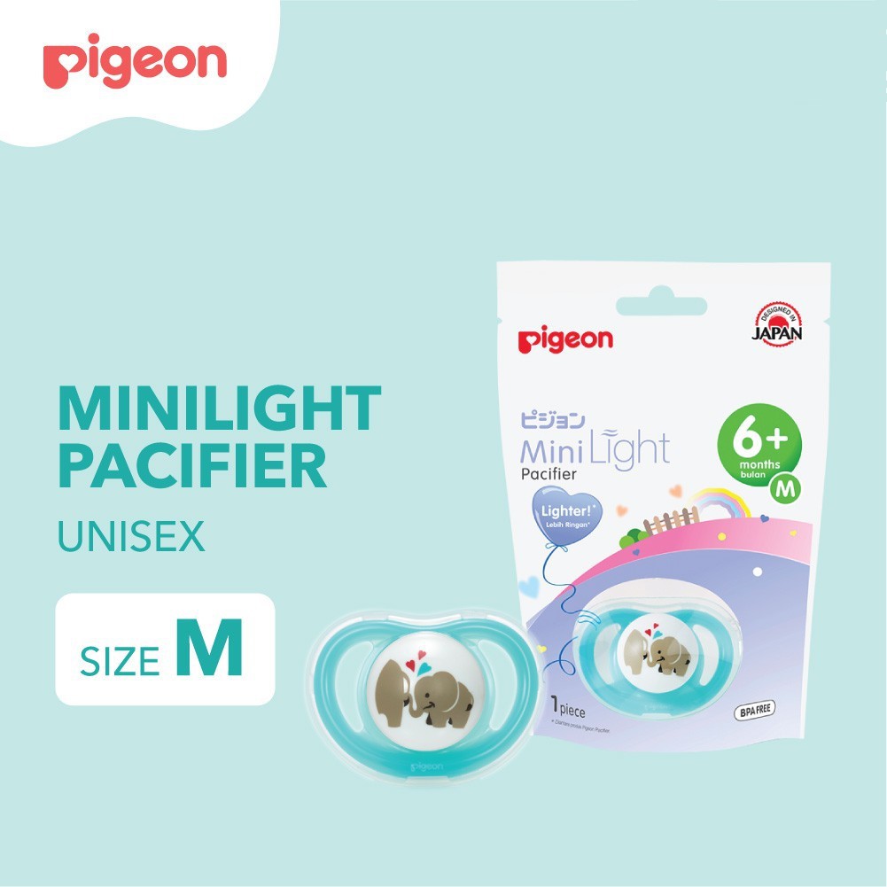 PIGEON Minilight Pacifier Unisex | Empeng Bayi