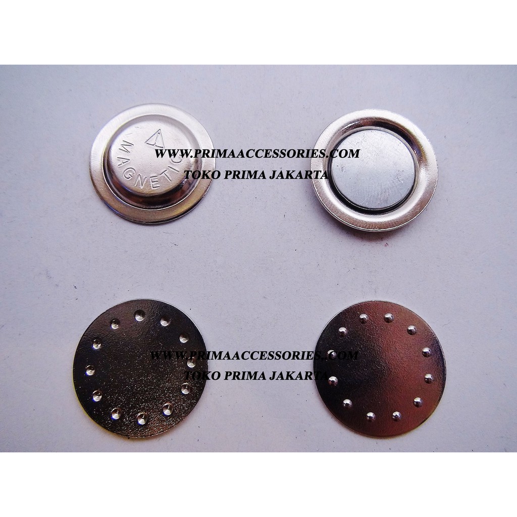 

Magnet Nama Dada Bulat 23mm NKL