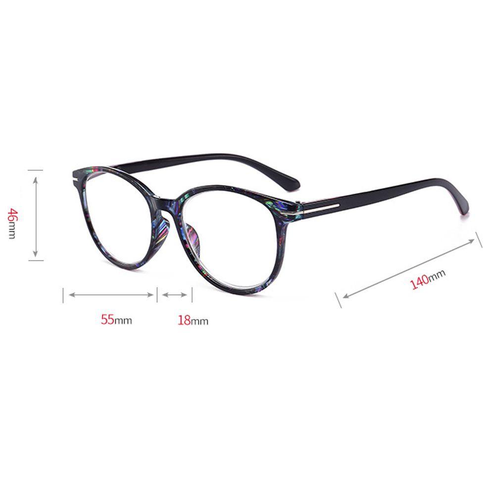 Mxbeauty Kacamata Baca Wanita Travel Vision Care Spring Hinge Frame Presbyopic Baca Pembesaran Hyperopia Eyewear