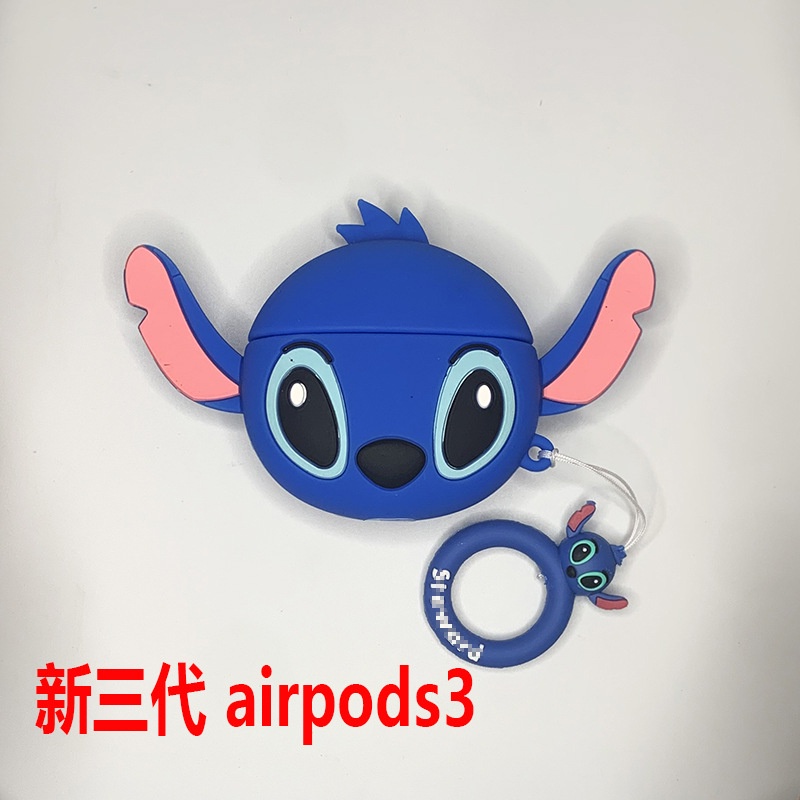 Casing Soft Case Silikon Motif Kartun 3D Untuk Airpods 1 2 Pro i12 i10 i11 i9s inpods 12