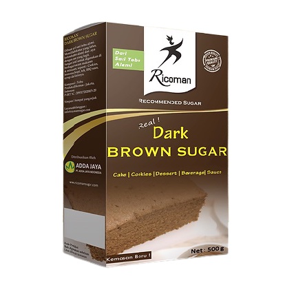 

Ricoman Dark Brown Sugar 500g