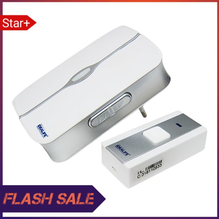 Idealife IL 291 Bel Rumah Tanpa Kabel  Bel Pintu Wireless  Bel Listrik