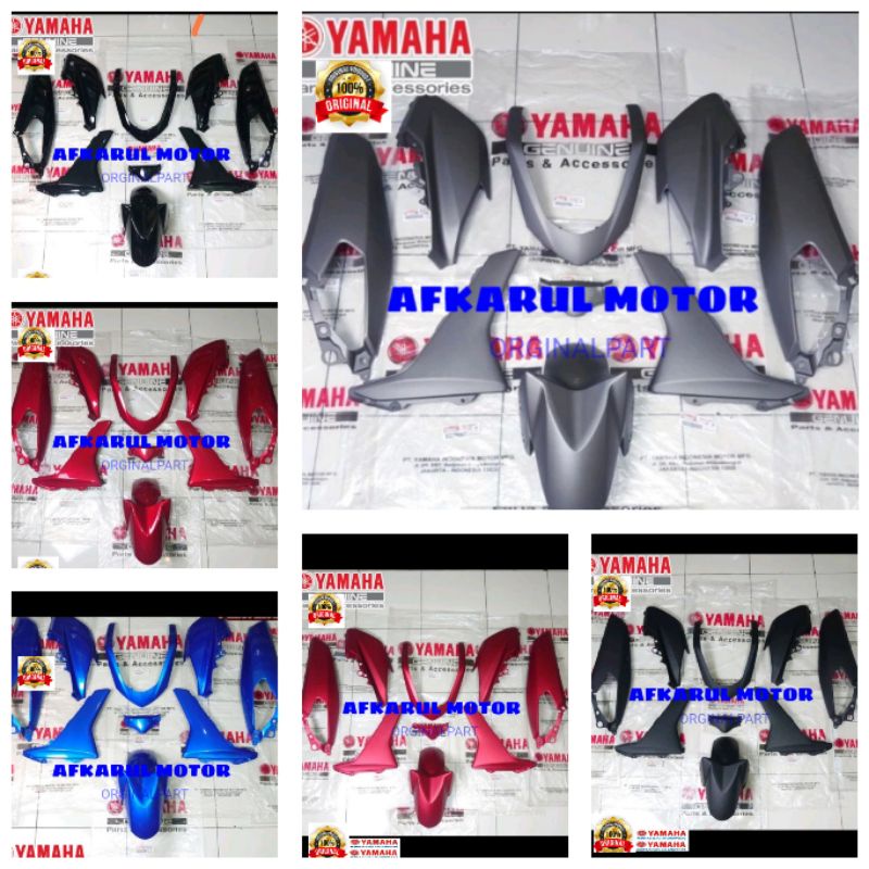 COVER BODY HALUS FULL SET NMAX 2015-2019 ORIGINAL YGP
