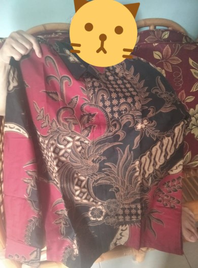 [full Ffurin] Kemeja Batik Pria Lengan Panjang Motif Jayanegara Bahan Katun Halus Sragenan