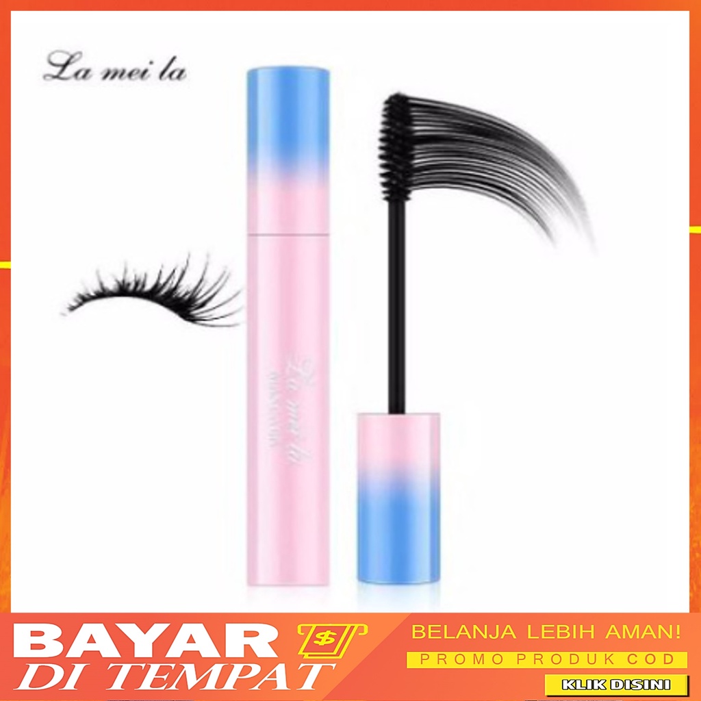 LAMEILA Brush Waterproof Curling Maskara Eyelash 4D Fiber Mascara DJ 1006