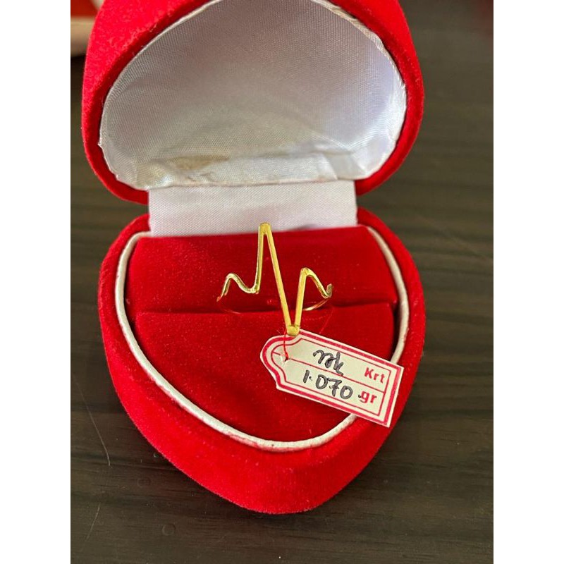 Cincin emas cantik  22 karat