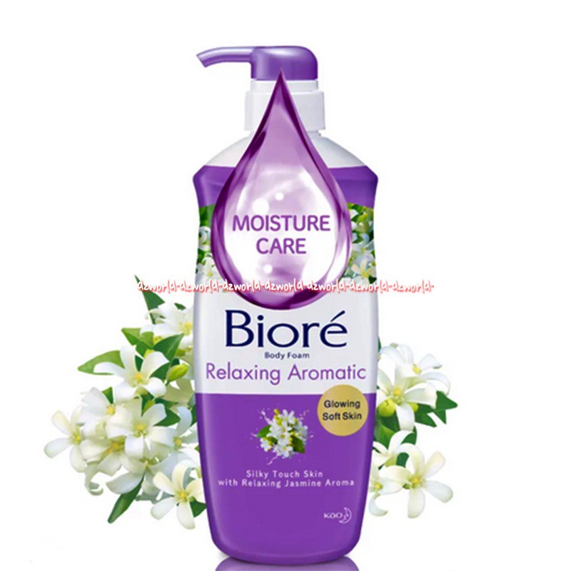 Biore Body Foam 550ml Relaxing Aromatic Sabun Cair Biore with Pump