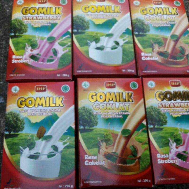 GOMILK Susu Kambing Etawa Plus Herbal