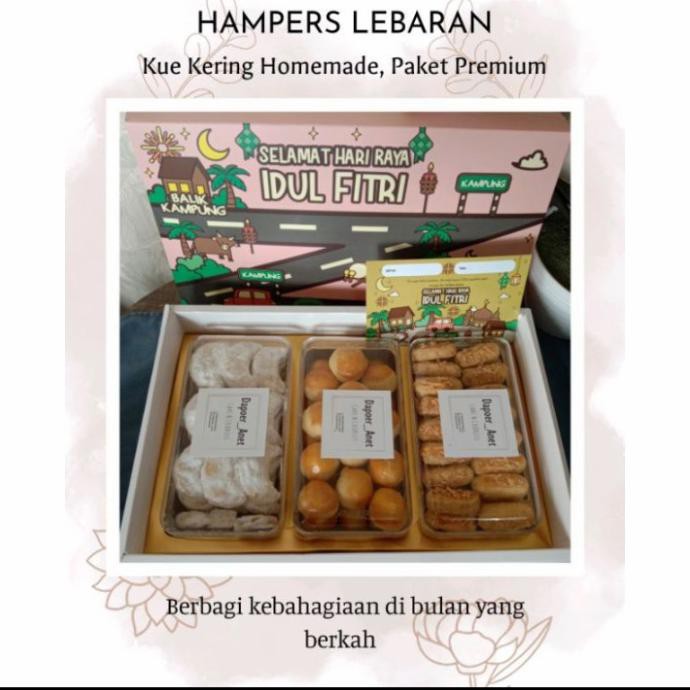 

Hampers Lebaran Kue Kering/ Parcel Lebaran Premium Cikaastore1