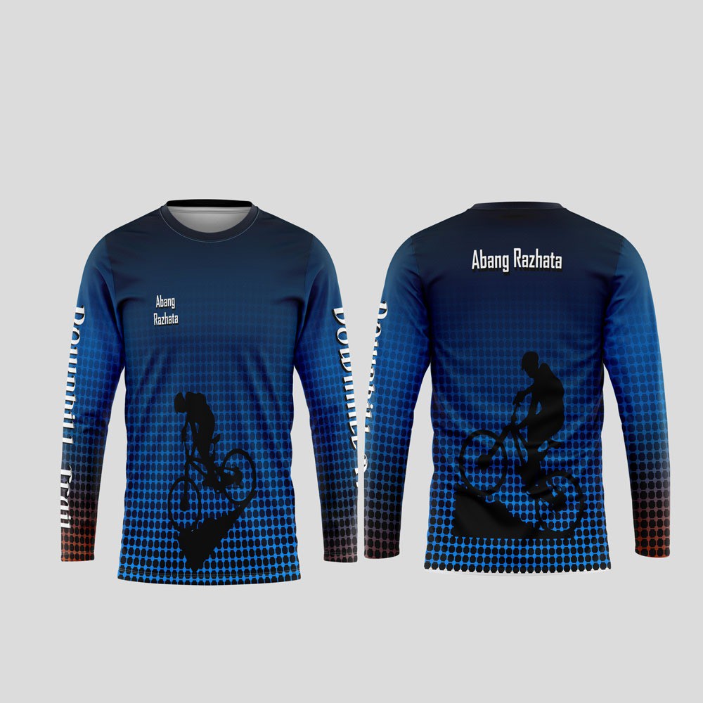 TERBARU  Kaos Baju Jersey Sepeda MTB Custom