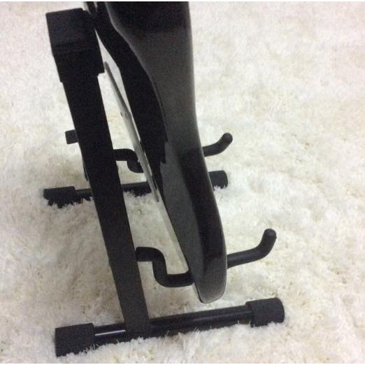 Alat Musik Stand Gitar Universal Import Stand Bass Ukulele Model A Lipat Besi Dudukan Gitar