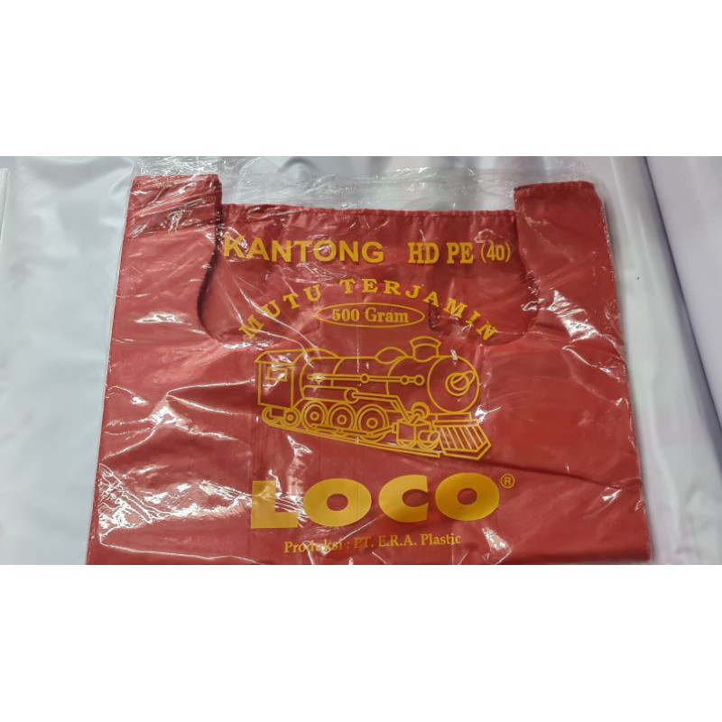 Kantong LOCO tebal uk 40 / kantong LOCO PUTIH, MERAH DAN HITAM tebal