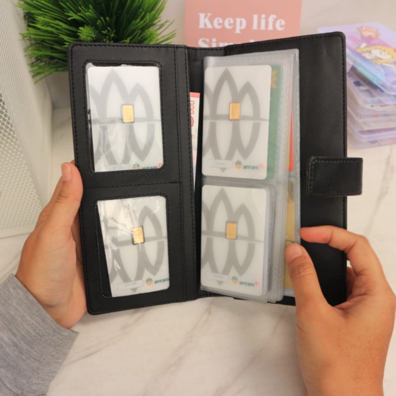 Dompet emas LM yumeproject vol 1 card holder