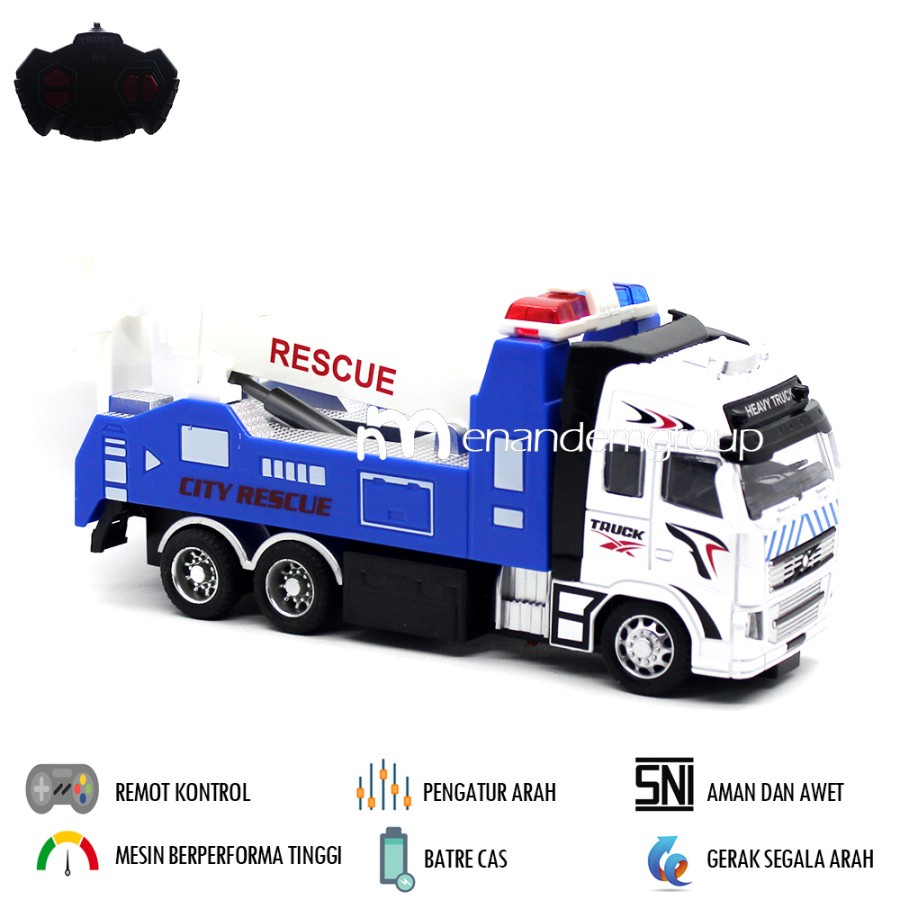 Remote Control Mobil Derek Rescue Car RC