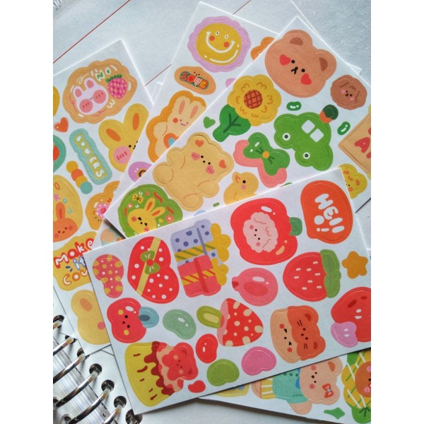 

Stiker lucu semi sweet DIY Decoration