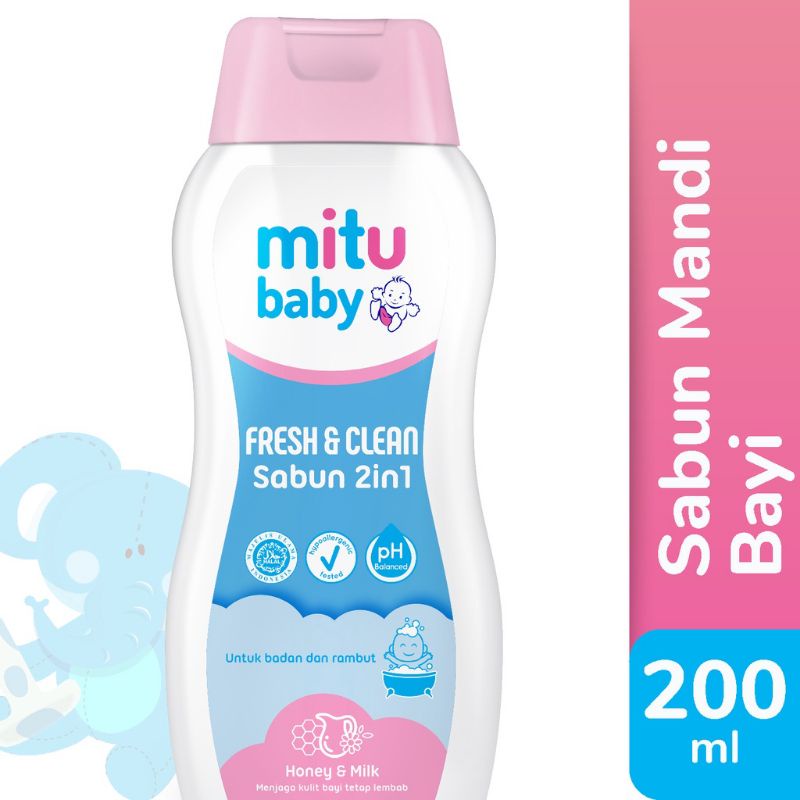 MITU BABY SABUN 2IN1 200ML