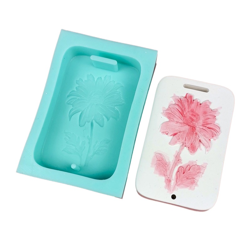 SIY  DIY Flower Hanging Tag UV Crystal Epoxy Resin Mold Listed Pendant Silicone Mould