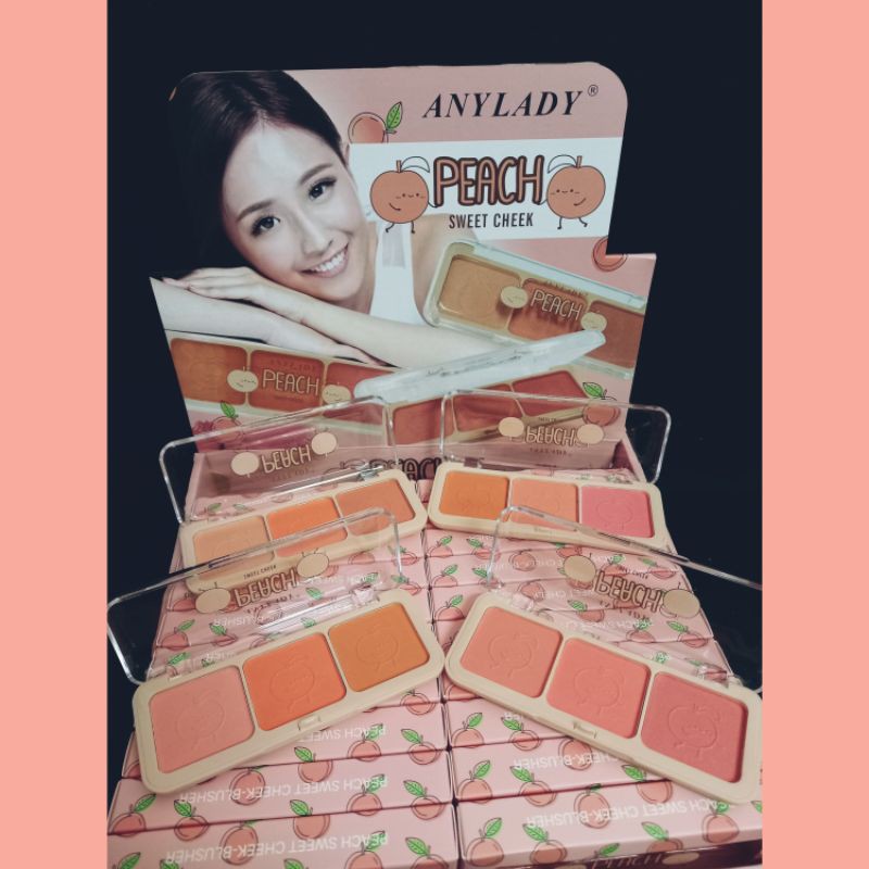 PROMO ECER!!!BLUSHER SWEET PEACH ANYLADY 772/775/775B