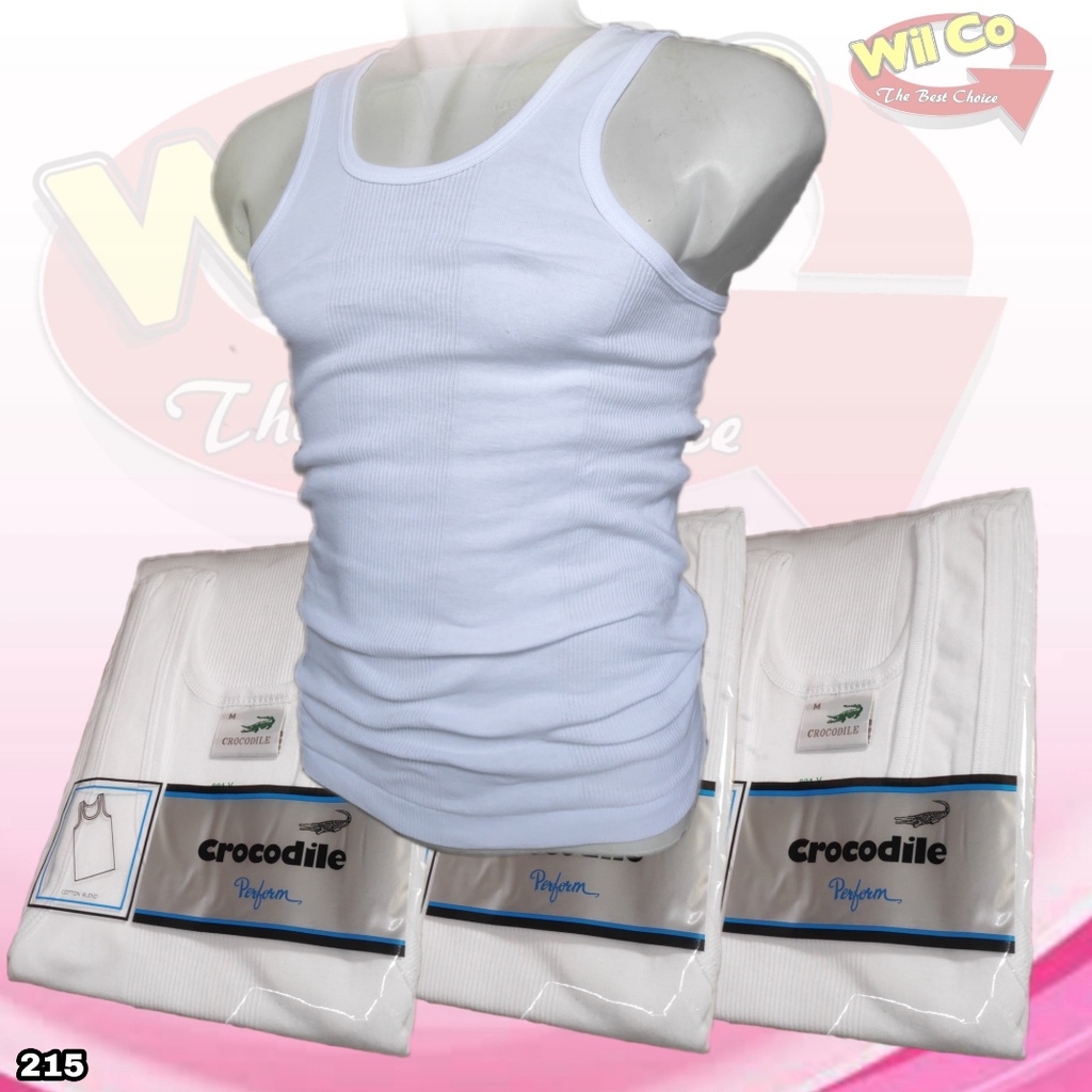 K215 - KAOS DALAM SINGLET PRIA CROCODILE HARGA PER 1 PCS