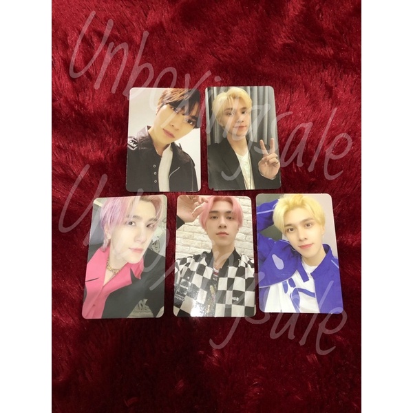 photocard hendery totms kickback resonance pt 2 past future kihno pt 1 wayv nct