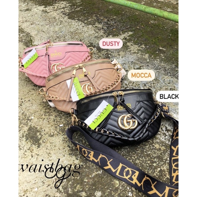 WAISTBAG IMPORT GC / WAISTBAG CEWEK / WAISTBAG IMPORT / TAS SELMPANG / WB IMPORT / WAISTBAG TERBRU