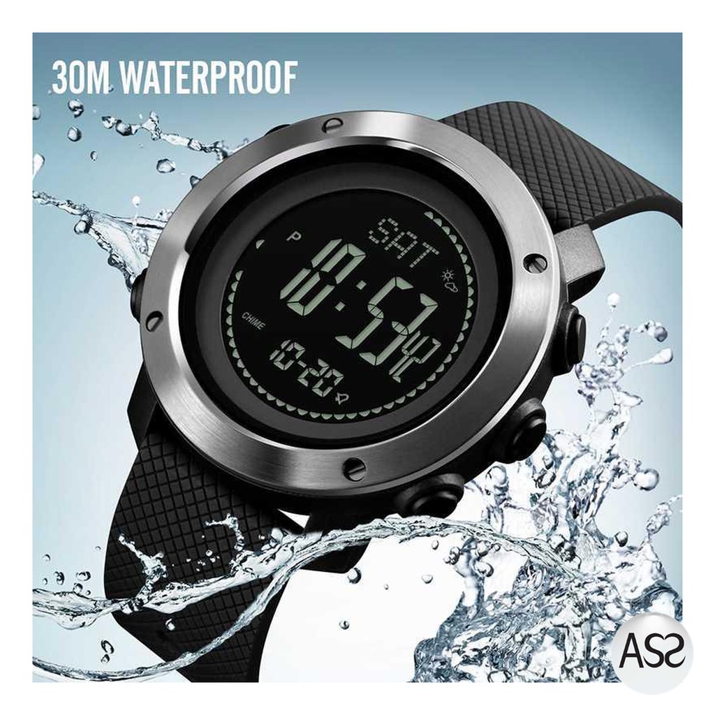 ASS Shop - SKMEI Jam Tangan Digital Sporty Pria Pedometer Calorie Compass - 1427