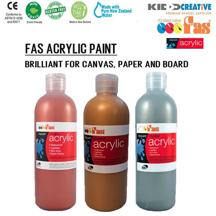 

FAS Acrylic Metallic color 500 ml