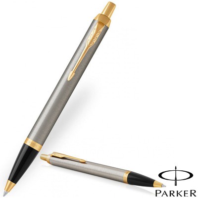 

Gramedia Batam - Pena Parker IM BRUSHED METAL GT BP M.BLK