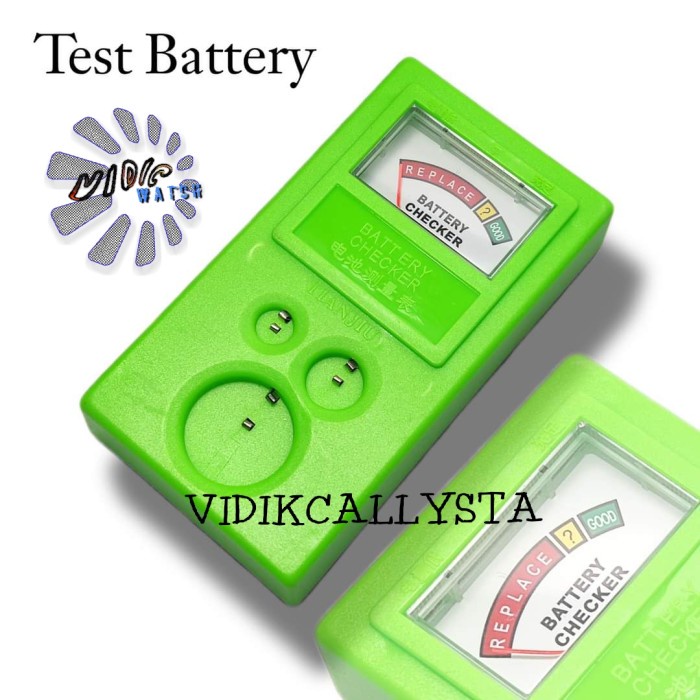 Alat test tester baterai alat cek batre microtes batre jam tangan 1.5V 3V